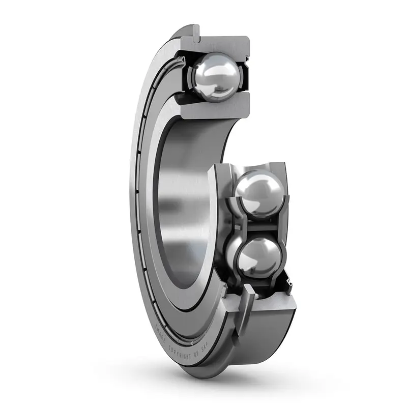 Produktfoto 1 von SKF 1-reihig Rillenkugellager, Innen-Ø 70 mm / Außen-Ø 180 mm Außen-ø , Breite 42 mm