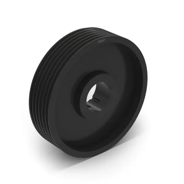 SKF Gusseisen Riemenscheiben-, 4 Zähne / Teilung 140 mm, Bohrung 16 mm