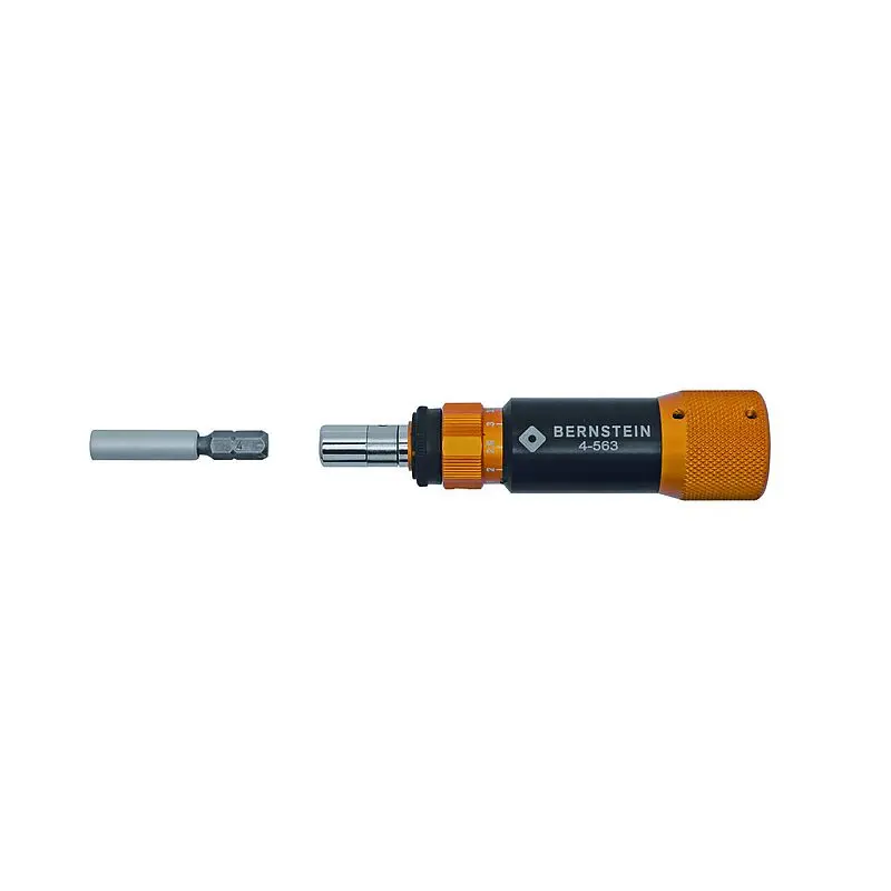 Bernstein 1/4 in Drehmomentschraubendreher Sechskant 0.05 To 0.6 Nm / 6 % Länge 100 mm
