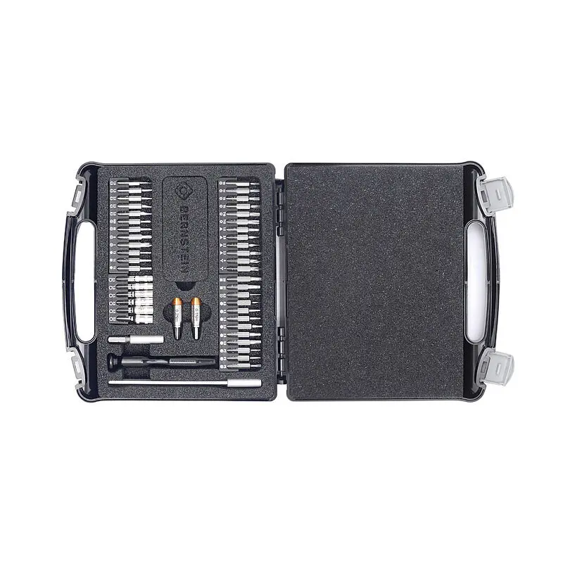 Produktfoto 1 von Bernstein Edelstahl Schraube Satz 0.9 mm → 5.0 mm, 47-teilig für Metall, Holz