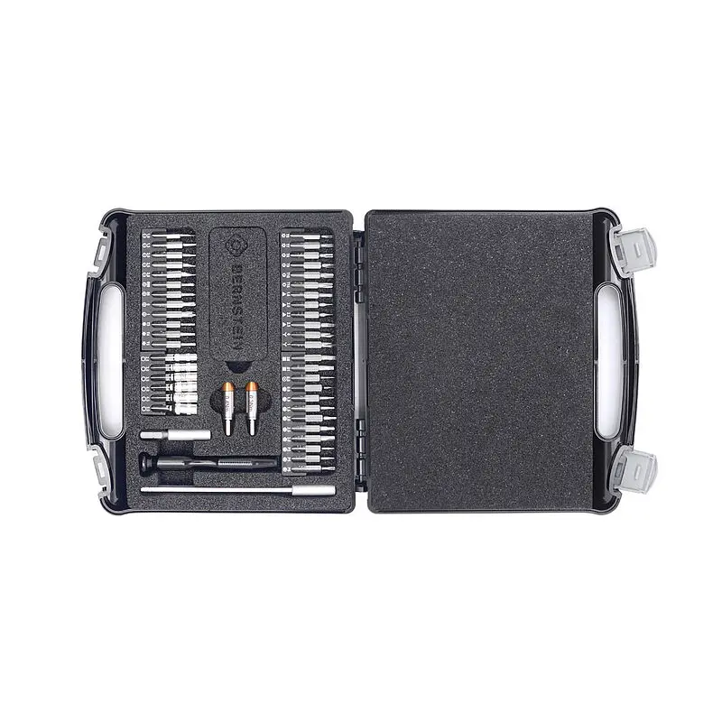Produktfoto 1 von Bernstein Edelstahl Schraube Satz 0.9 mm → 5.0 mm, 47-teilig für Holz, Metall