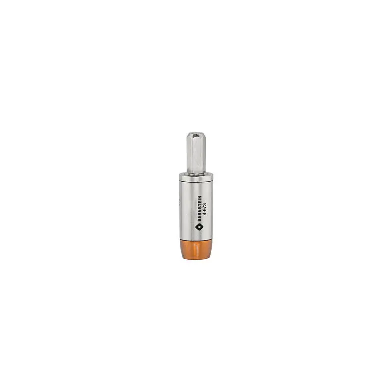 Produktfoto 1 von Bernstein, 4 mm Sechskant-Steckschlüssel Drehmomentadapter, Grau, 4 mm