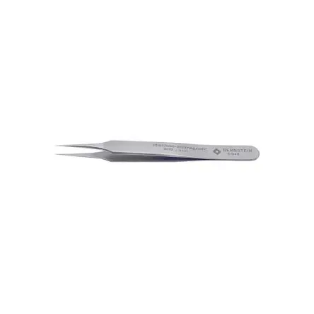 Produktfoto 1 von Bernstein Edelstahl Pinzette, 110mm, Spitze Sehr Fein Antimagnetisch