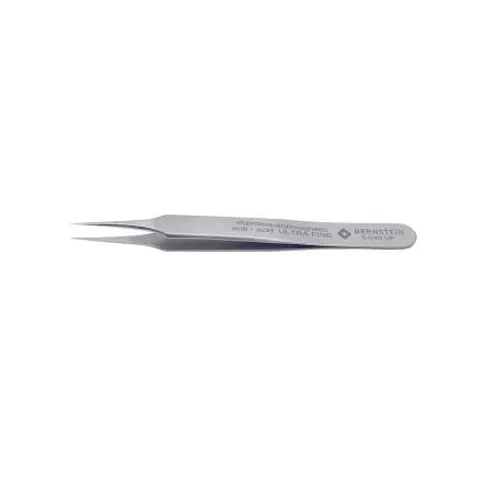 Produktfoto 1 von Bernstein Edelstahl Pinzette, 110mm, Spitze Sehr Fein Antimagnetisch