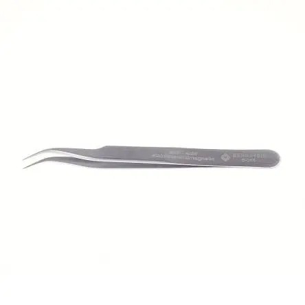 Produktfoto 1 von Bernstein Edelstahl Pinzette, 120mm, Spitze Abgewinkelt Antimagnetisch