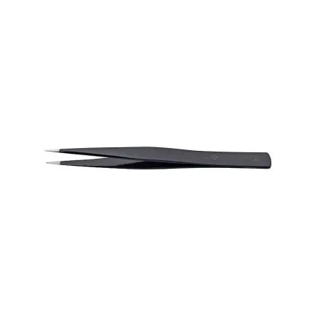 Produktfoto 1 von Bernstein Edelstahl Pinzette, 130mm, Spitze Meißel Antimagnetisch 1-teilig ESD-Sicherheit