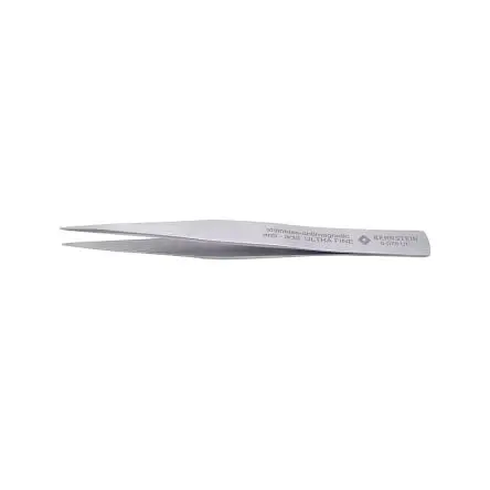 Produktfoto 1 von Bernstein Edelstahl Pinzette, 130mm, Spitze Gerade Antimagnetisch