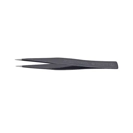Produktfoto 1 von Bernstein Edelstahl Pinzette, 130mm, Spitze Spitz Antimagnetisch ESD-Sicherheit