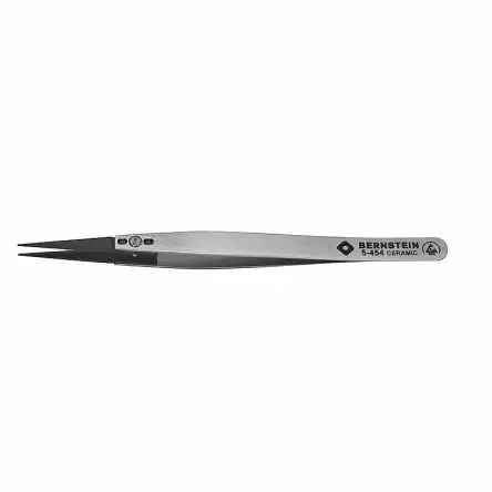 Produktfoto 1 von Bernstein Edelstahl Pinzette, 42mm, Spitze Sehr Fein Antimagnetisch ESD-Sicherheit