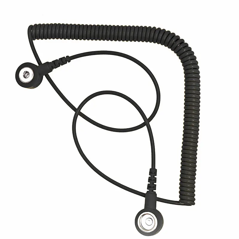 Bernstein ESD-Erdungszubehör Erdungskabel 10 mm Druckknopfanschluss