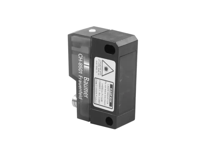 Produktfoto 1 von Baumer Rechteckig Optischer Sensor, Entfernung, Bereich 10 m, PNP Ausgang, M8 Stecker, Dunkelschaltend