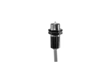 Produktfoto 1 von Baumer Präzisionspositionsschalter Zylindrisch Öffner Kabel, 2mA Kabel Messing vernickelt, IP50 2 mm 8mm