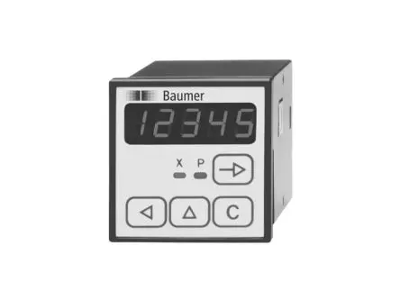 Produktfoto 1 von Baumer NE210 TCP, Modbus Zähler LED-Display 5-stellig 24V dc, max. 10 Hz