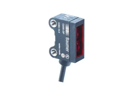 Produktfoto 1 von Baumer O200 Rechteckig Optischer Sensor, Entfernung, PnP Ausgang, 4-polig