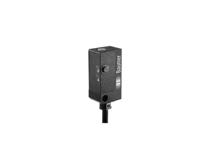 Produktfoto 1 von Baumer Rechteckig Optischer Sensor, Einweglichtschranke, Bereich 5 min, PNP Ausgang, M8 Stecker, Dunkelschaltend