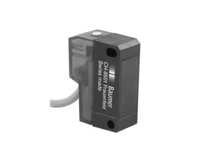 Produktfoto 1 von Baumer FHDK Rechteckig Optischer Sensor, Hintergrundunterdrückung, PnP Ausgang, 4-polig