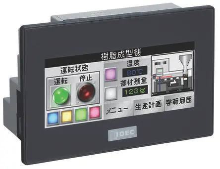 Produktfoto 1 von Idec, FT1A, HMI-Touchscreen, TFT, 240 x 100 pixel, 3.8 Zoll