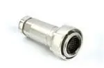 Produktfoto 1 von Bulgin PXM7010/10S/CR/0911/SN 42 mm Industrie-Rundsteckverbinder Stecker, Buchse 10-polig Stecker/Buchse 10A Draht IP66,