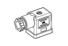Produktfoto 1 von Molex 121064 Magnet-Sicherheitsschalter Form B 2 / 24V Kontrollleuchte