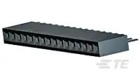 Produktfoto 1 von TE Connectivity AMPMODU Leiterplattenleiste Vertikal, 16-polig / 1-reihig, Raster 2.54 mm Raster Platine,