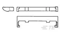 Produktfoto 1 von TE Connectivity Dynamic 3000 Leiterplattenleiste, 10-polig / 2-reihig, Raster 5.08 mm Raster Platine, Ummantelt