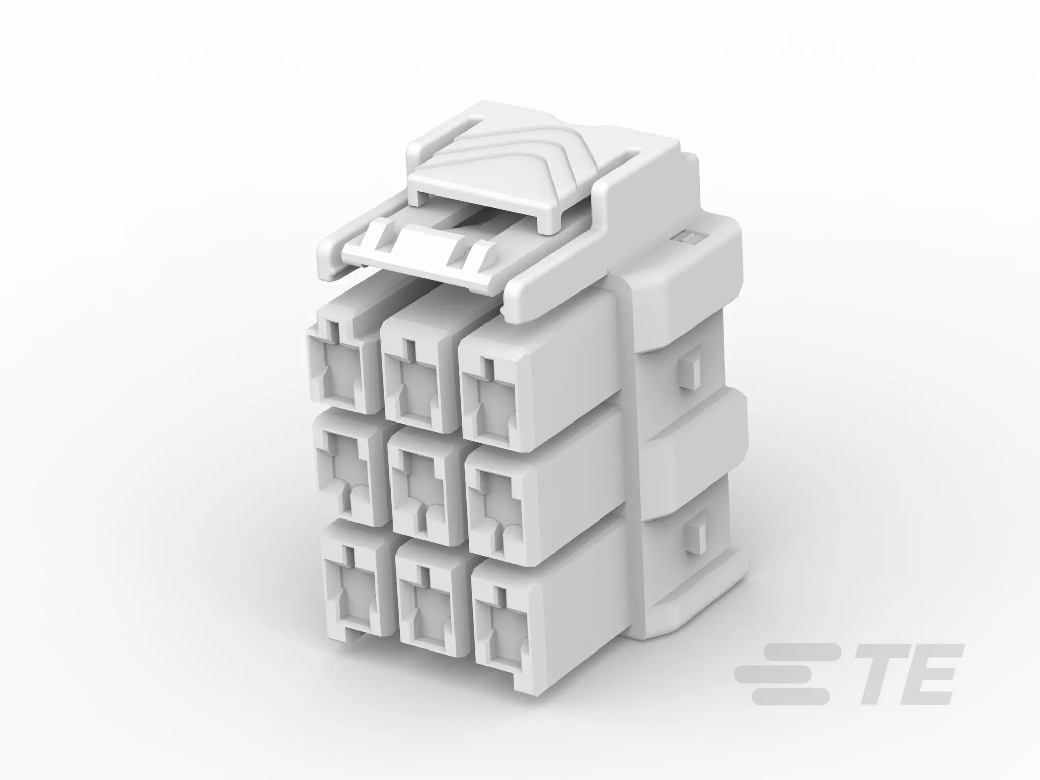 Produktfoto 1 von TE Connectivity Stecker Steckverbindergehäuse für Power Triple Lock Stecker, Power Triple Lock