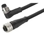 Produktfoto 1 von Molex 120007 konfektioniertes Sensorkabel, Rechtwinklig Buchse / Gerade Stecker, Länge 2 m