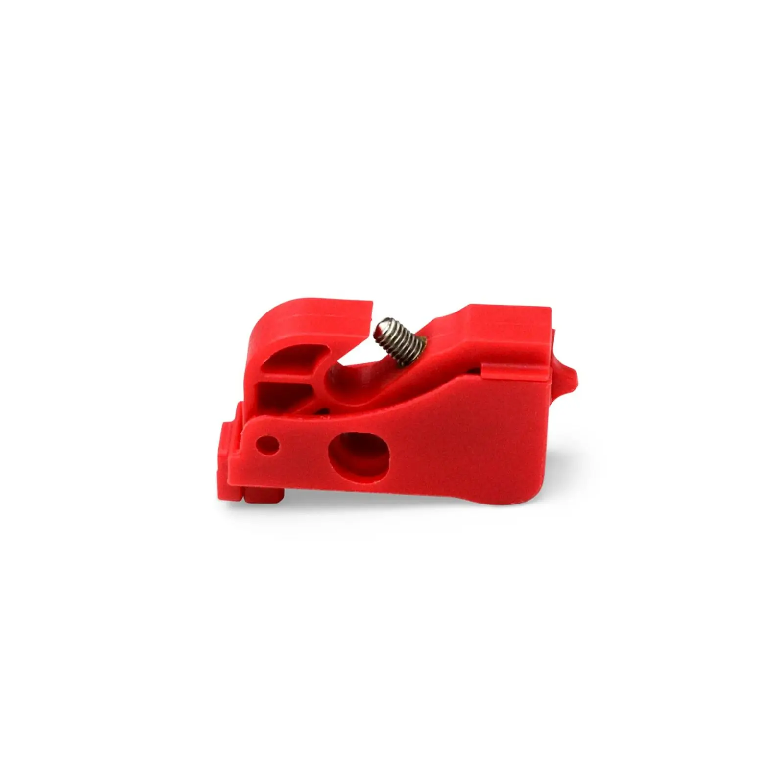 Produktfoto 1 von Martindale Polypropylen Aussperrung Typ Gerätestecker-Sperre, 1-fach Verriegelung 8 mm, Rot