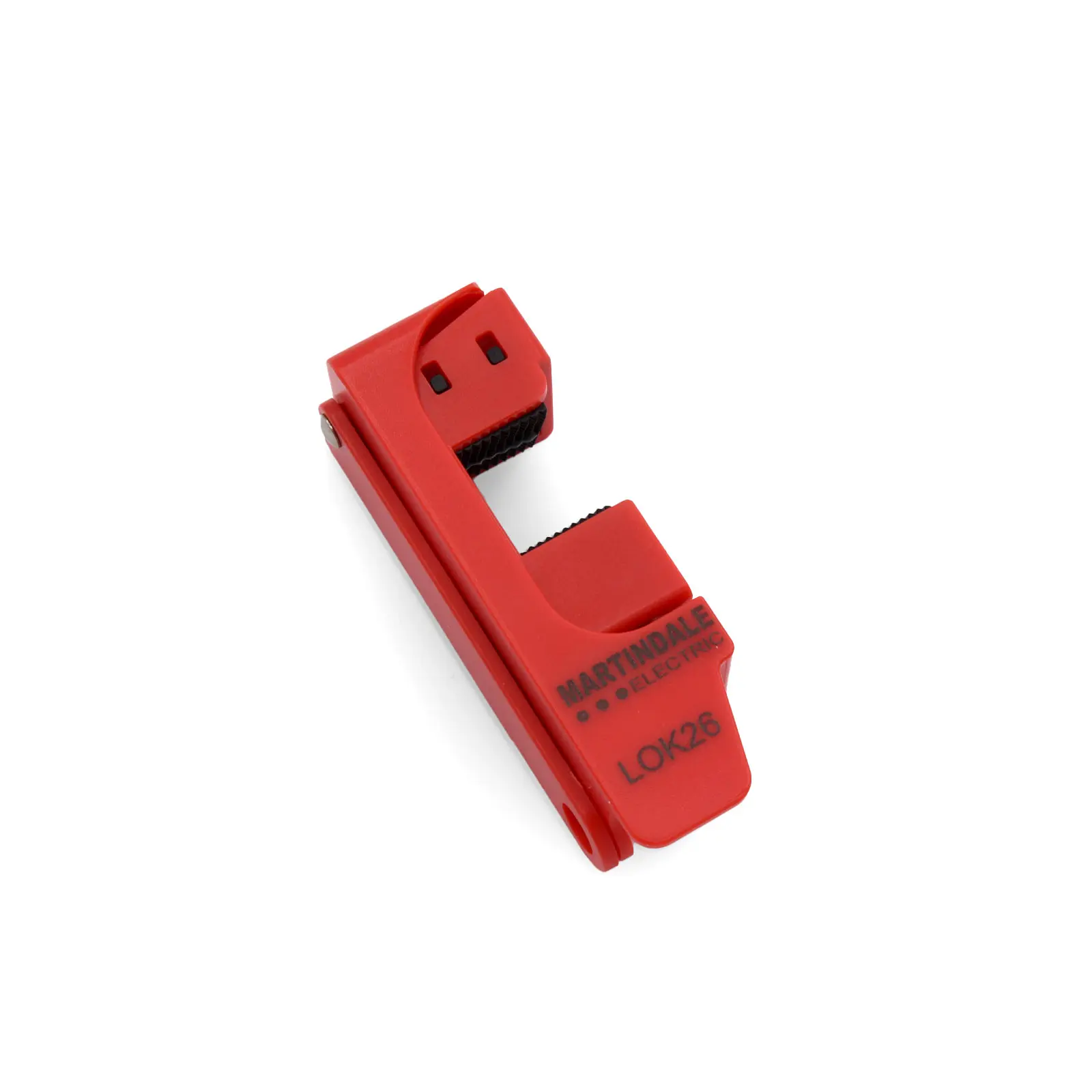 Produktfoto 1 von Martindale Polypropylen Aussperrung Typ Gerätestecker-Sperre, 1-fach Verriegelung 8 mm, Rot