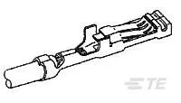 Produktfoto 1 von TE Connectivity 19813 Kontakt für robusten Stromversorgungsstecker Buchse 14A Steckverbinderkontakt 0.51 mm² 1.31 mm²