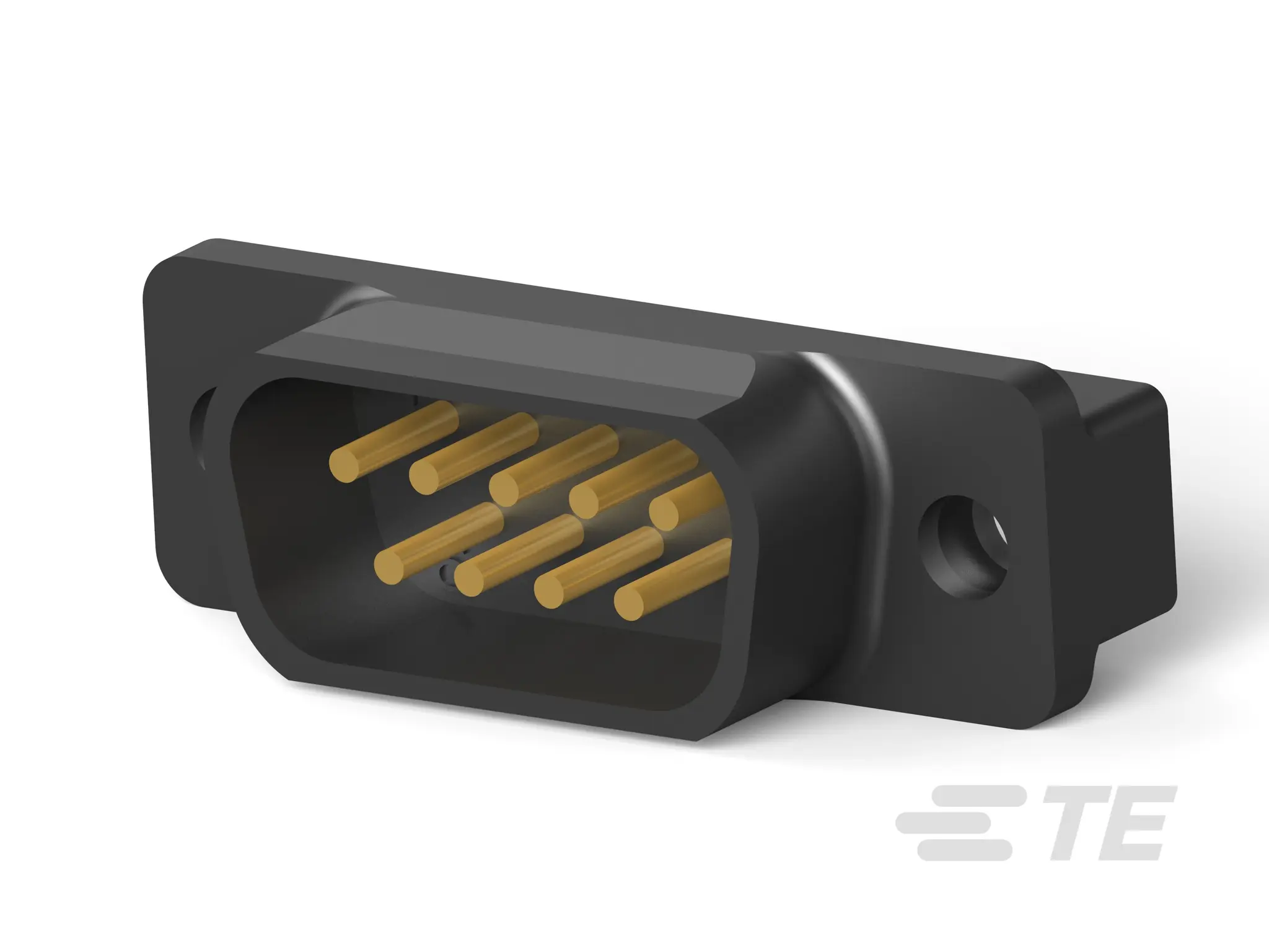 Produktfoto 1 von TE Connectivity AMPLIMITE D-Sub-Steckverbinder 1 Gerade, 9-polig 2.74 mm Raster, Platine Stecker, mit Schraubenloch