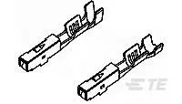 Produktfoto 1 von TE Connectivity 1752 Kfz-Steckverbinderzubehör, Steckdose und Lasche, Buchse, Silber