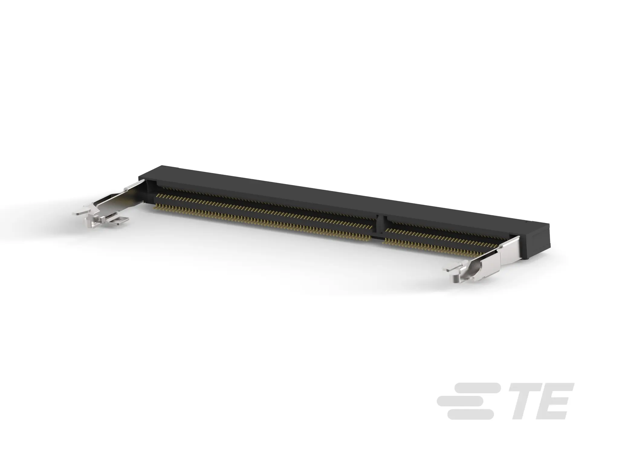 Produktfoto 1 von TE Connectivity DIMM Sockel 0.6 mm 204-polig gewinkelt Platine DDR3 1.5 V 500mA