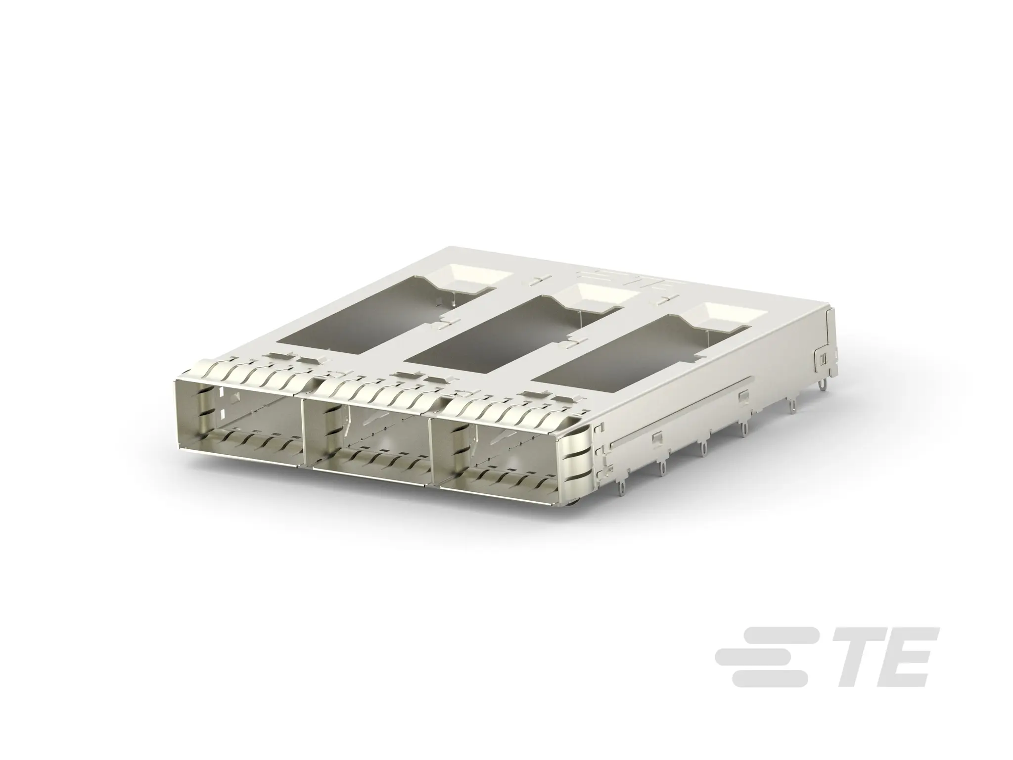 Produktfoto 1 von TE Connectivity zQSFP+/QSFP28 Steckbarer E/A-Steckverbinder QSFP, 3-fach