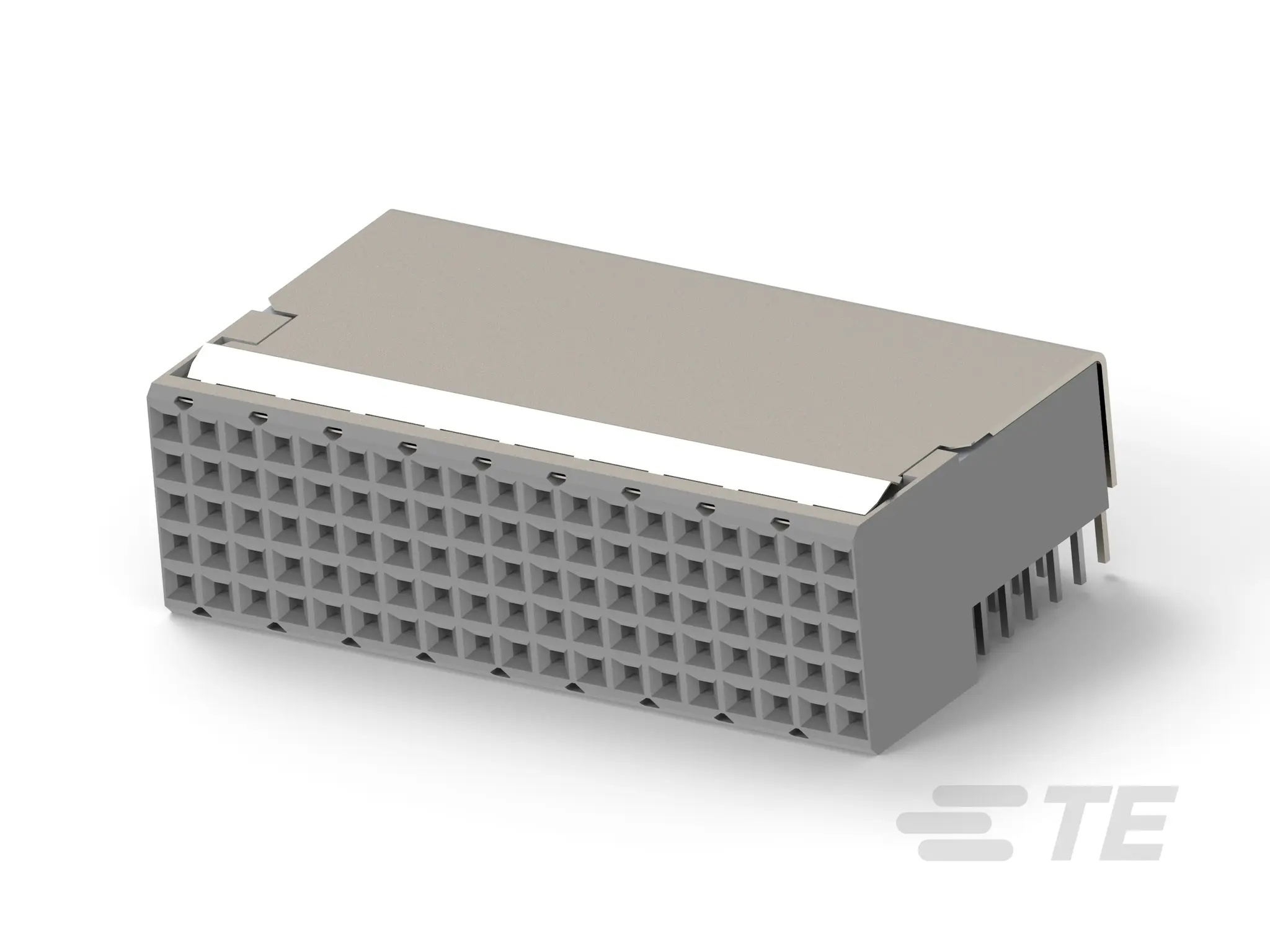 TE Connectivity 2170864-1, 2 mm Backplane-Steckverbinder Hard Metric, 95-polig Buchse, 5-reihig, gewinkelt, Platine 19