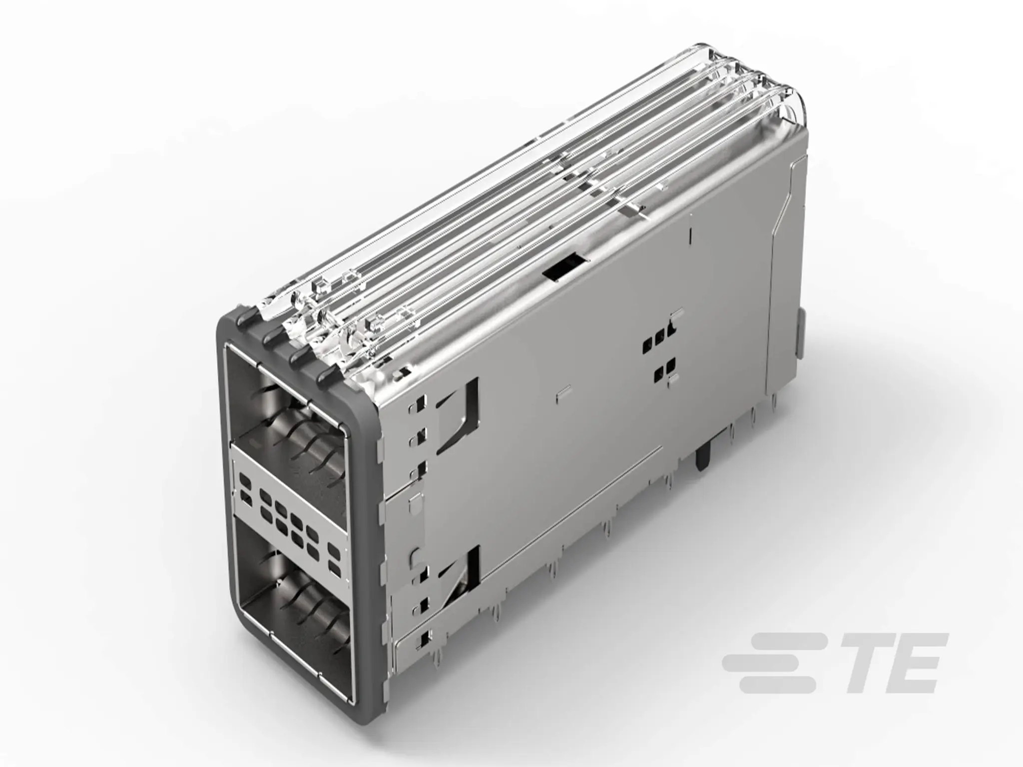 Produktfoto 1 von TE Connectivity zQSFP+/QSFP28 Steckbarer E/A-Steckverbinder ZQSFP+, 2-fach 76-polig