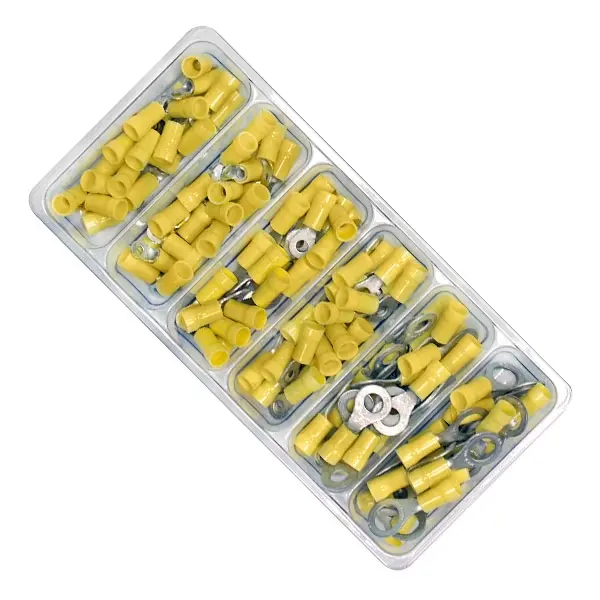 Produktfoto 1 von TE Connectivity Crimp-Set Ring-Zungen-Anschlusssatz Zinn