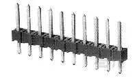 TE Connectivity 2-826648-0 Active Leiterplattenleiste Vertikal, 20-polig / 1-reihig, Raster 2.54 mm Raster Platine,