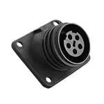 Bulgin PX0941/05/S Industrie-Rundsteckverbinder Buchse 5-polig Buchse 32A Frontplattenmontage IP68, IP69K