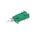 Littelfuse 1XNE18 Druckschalter Push-Push Durchsteckmontage Ø 10 to 21.4 mm, DPST / 500 mA 100 V dc 24 V ac