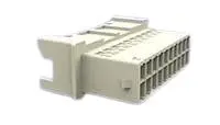 Produktfoto 1 von TE Connectivity HSG Buchse Steckverbindergehäuse 2.5 mm / 2-reihig, Frei hängend