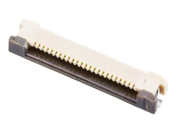 Produktfoto 1 von Molex 54550-2433, SMD gewinkelt FPC-Steckverbinder, Raster 0.5 mm, Unterseite
