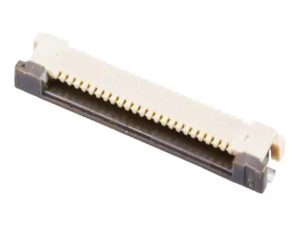 Produktfoto 1 von Molex 54550-2433, Oberfläche gewinkelt FPC-Steckverbinder, Raster 0.5 mm, Unterseite