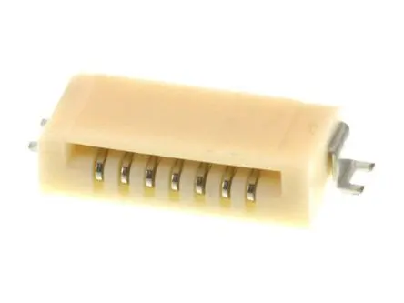 Produktfoto 1 von Molex 52852-0770, Oberfläche gewinkelt FPC-Steckverbinder, 7-polig, Raster 1 mm