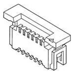 Produktfoto 1 von Molex 52610-0533, SMD Vertikal FPC-Steckverbinder, 5-polig, Raster 1 mm, Leiterplatte