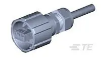 Produktfoto 1 von TE Connectivity Cat5e Ethernet-Kabel, Grau Ungeschirmt, A RJ45, B RJ45, Polyvinylchlorid
