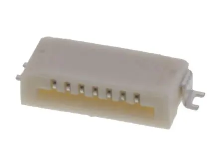 Produktfoto 1 von Molex 52793-0770, Oberfläche gewinkelt FPC-Steckverbinder, 7-polig, Raster 1 mm, Eingang oben