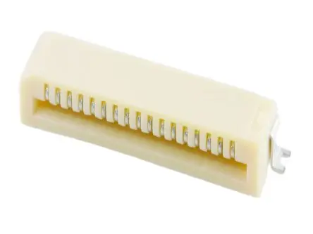 Produktfoto 1 von Molex 52793-1770, Oberfläche gewinkelt FPC-Steckverbinder, 17-polig, Raster 1 mm, Eingang oben