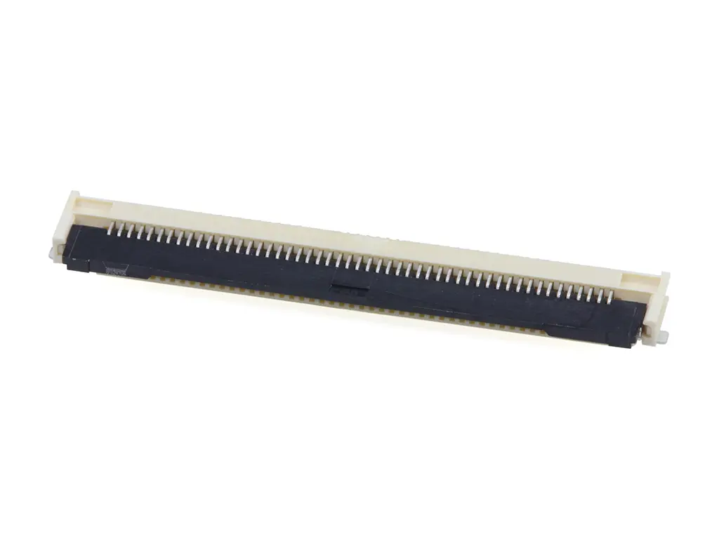 Produktfoto 1 von Molex 505110-5191, SMD gewinkelt FPC-Steckverbinder, 51-polig, Raster 0.5 mm, Unterseite