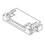 Produktfoto 1 von Molex 52207-1333, SMD gewinkelt FPC-Steckverbinder, 13-polig, Raster 1 mm, Eingang oben